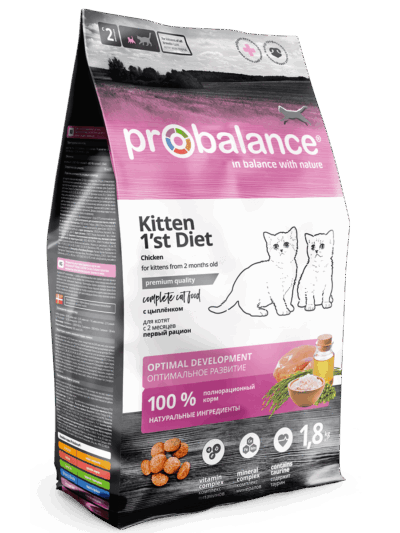 Сухой корм для котят ProBalance Первый рацион
