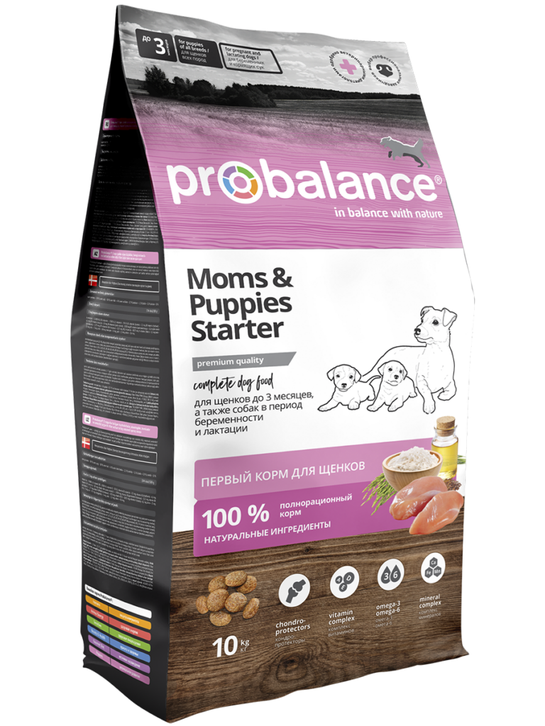 Сухой корм для щенков от 3-х недель ProBalance Рацион мамы и щенка